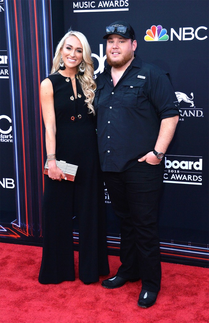 Luke Combs & Nicole Hocking At 2018 Billboard Music Awards