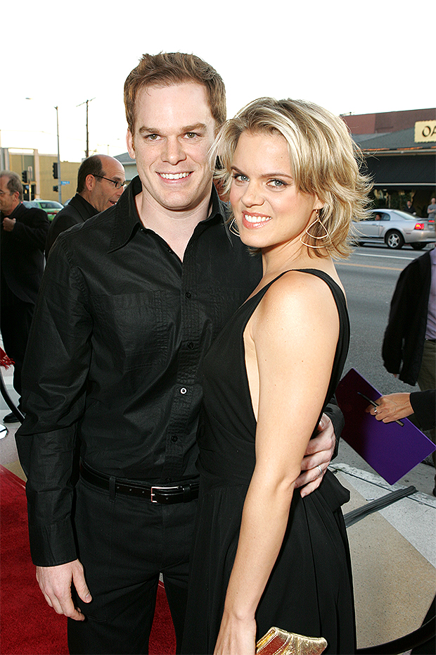 Michael C. Hall & then-wife Amy Spanger 