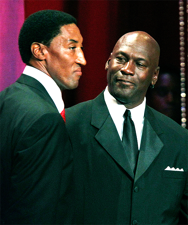 Scottie Pippen & Michael Jordan