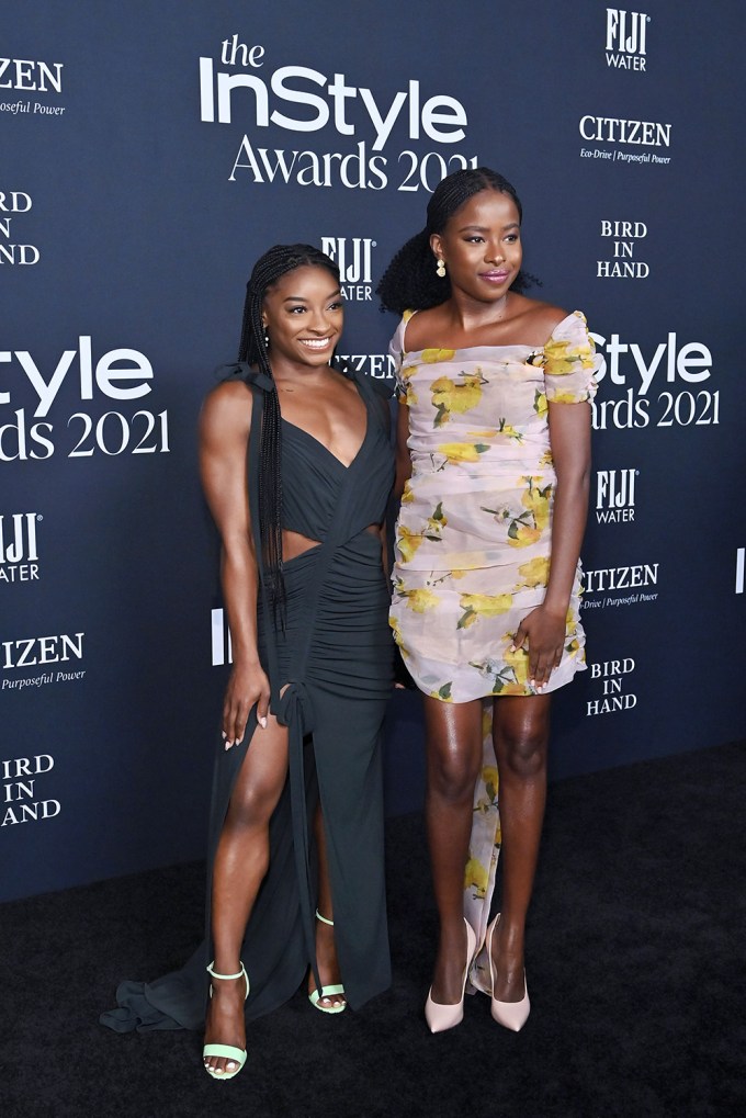 Simone Biles at the Sixth Annual InStyle Awards