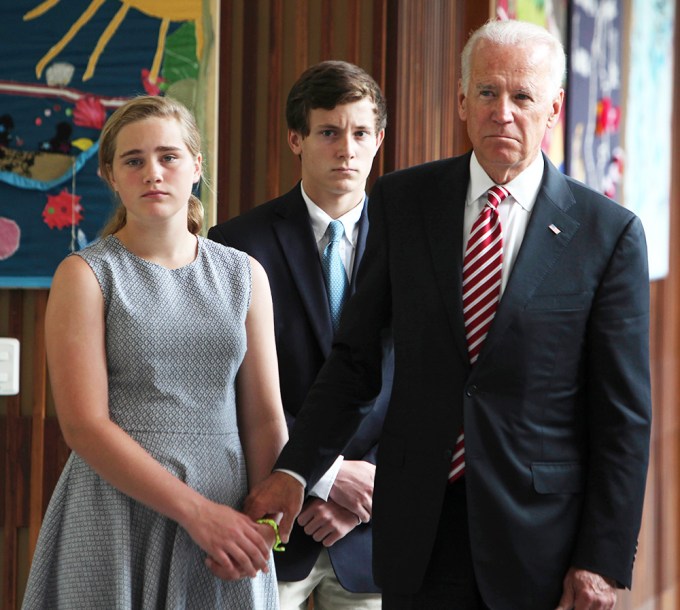 Joe Biden & Granddaughter Maisy In Colombia