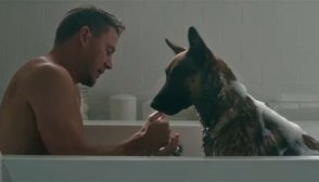 Channing Tatum & Dog
