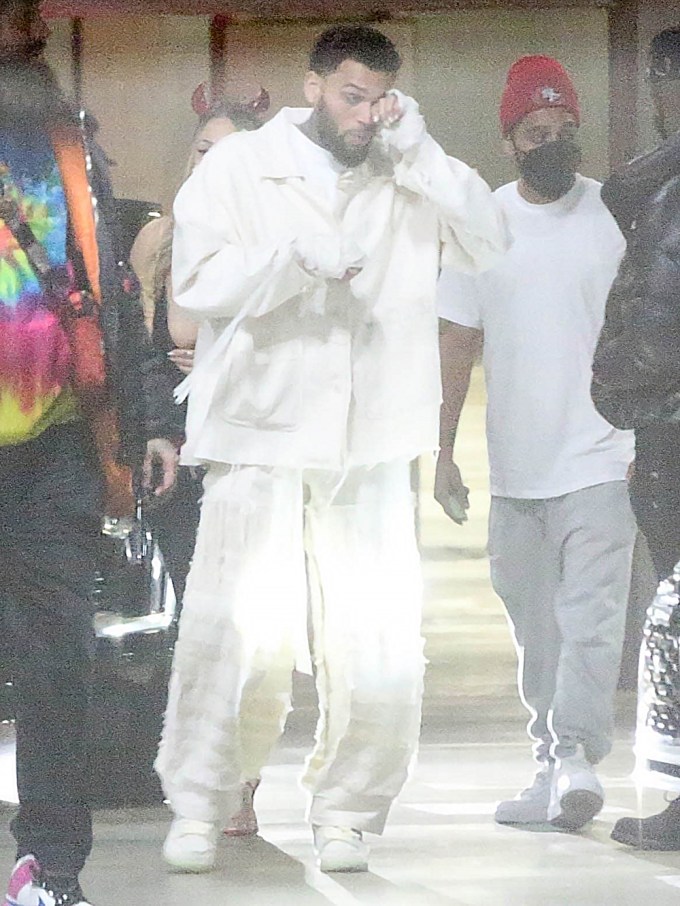 Chris Brown As A Mummy