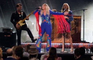 Miranda Lambert performs a medley at the 55th annual CMA Awards, at the Bridgestone Arena in Nashville, Tenn
55th Annual Country Music Awards - Show, Nashville, United States - 10 Nov 2021