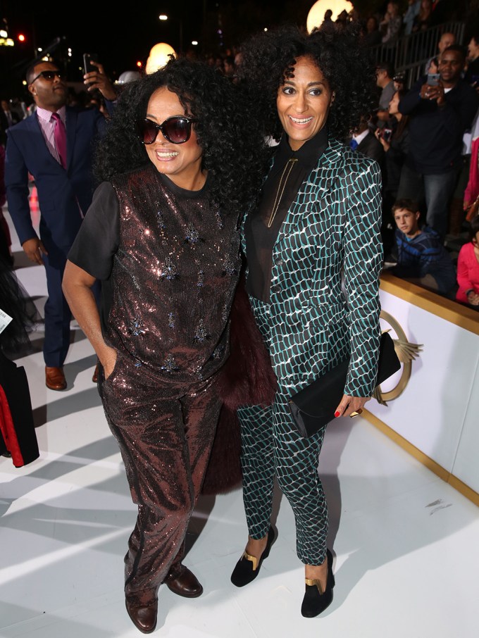 Diana Ross & Tracee Ellis Ross At ‘The Hunger Games: Mockingjay Part 1’ Premeire