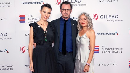 Naomi Wilding, Anthony Cram and Laela Wilding
The Elizabeth Taylor Ball to End AIDS, Arrivals, Los Angeles, California, USA - 17 Sep 2021