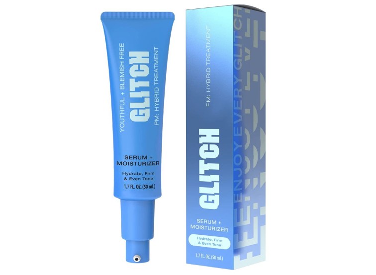 glitch face moisturizer