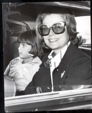 Former Film Actress Princess Grace Of Monaco (grace Kelly) And Her Youngest Daughter Princess Stephanie Of Monaco Aged 10 At London's Heathrow Airport En Route For A Private Visit To Philadelphia U.s.a.Former Film Actress Princess Grace Of Monaco (grace Kelly) And Her Youngest Daughter Princess Stephanie Of Monaco Aged 10 At London's Heathrow Airport En Route For A Private Visit To Philadelphia U.s.a.