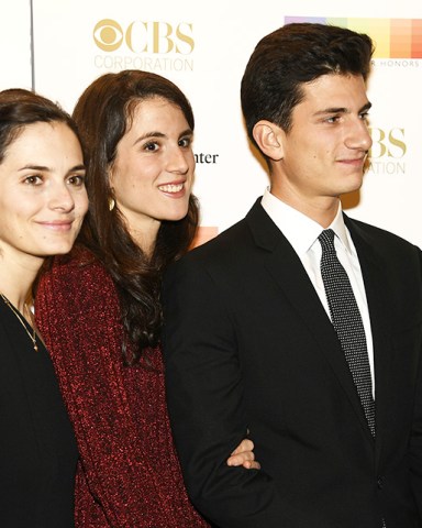 Children of Caroline Kennedy Schlossberg (L-R) Rose Schlossberg, Tatiana and  John pose for photographers as they arrive for the 2016 Kennedy Center Honors gala at the Kennedy Center, December 4, 2016, in Washington, DC.  The Honors are bestowed annually on five artists for their lifetime achievement in the arts and culture. Caroline Kennedy Schlossberg chidren arrive for Kennedy Center Gala in Washington DC, District of Columbia, United States - 04 Dec 2016