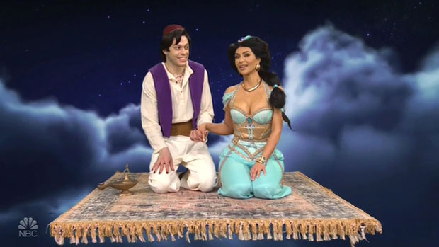 Pete Davidson & Kim Kardashian 