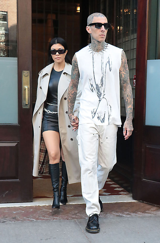 Kourtney Kardashian, Travis Barker 