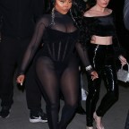 Lil' Kim attends Mr. Brainwash's Grammy after-party