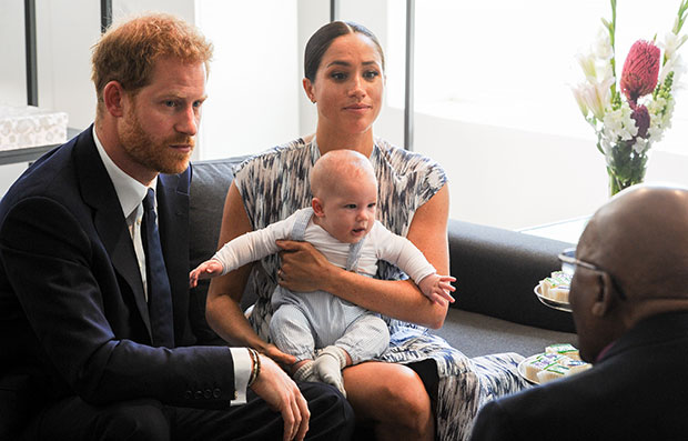 Megan Markle, Prince Harry & baby Archie 