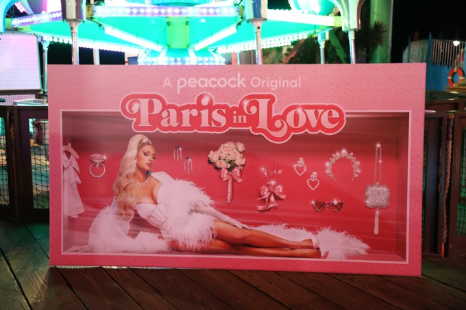 A Paris Hilton Billboard