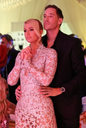 Paris Hilton and Carter Reum