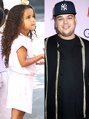 Rob Kardashian, Daughter Dream Vacation in Paradise