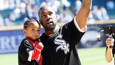 Kanye West & Saint West