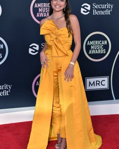 Pierson WodzynskiAmerican Music Awards, Arrivals, Microsoft Theater, Los Angeles, USA - 21 Nov 2021