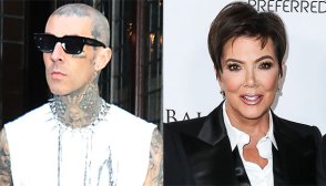Travis Barker Kris Jenner