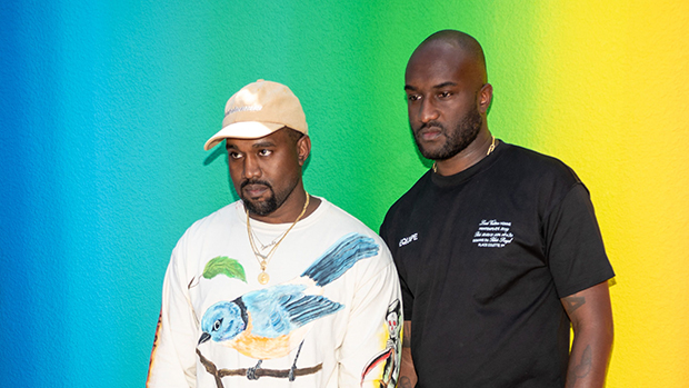 Most beautiful moment ever. Kanye and Virgil at Virgil's first