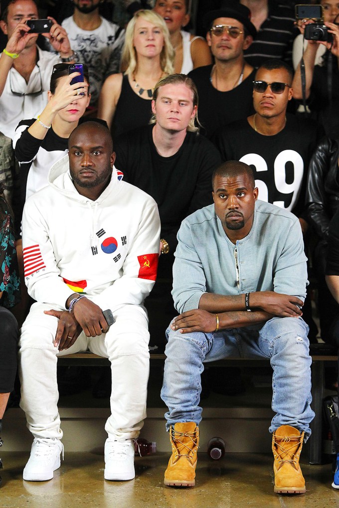 Virgil Abloh & Kanye West in 2013