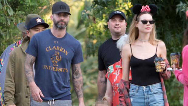 Adam Levine & Behati Prinsloo