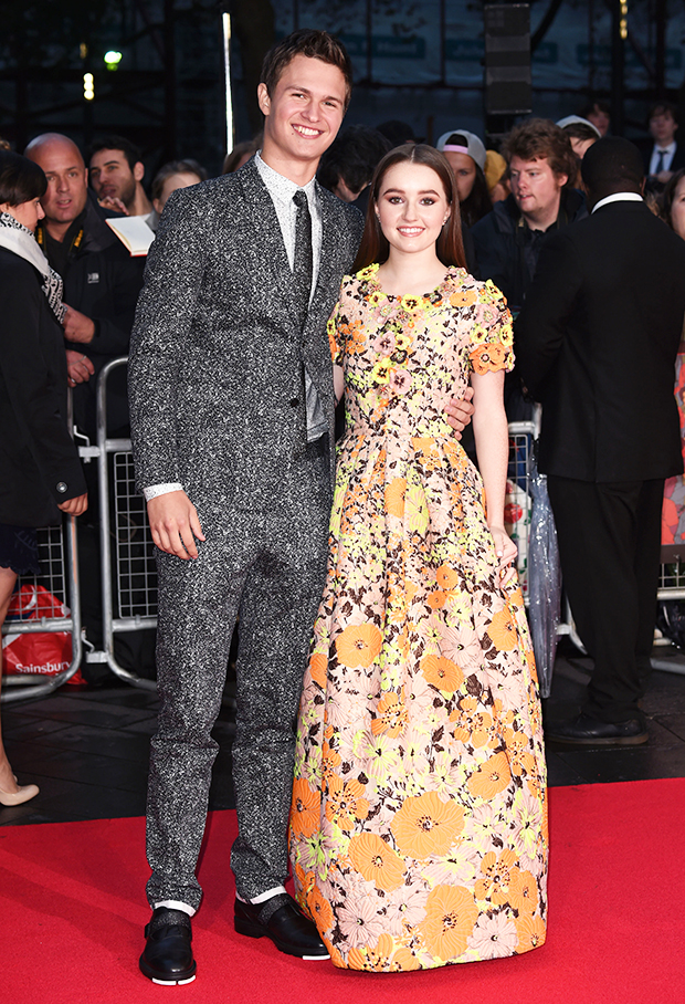 Ansel Elgort & Kaitlyn Dever