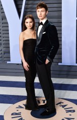 Ansel Elgort and Violetta KomyshanVanity Fair Oscar Party, Arrivals, Los Angeles, USA - 04 Mar 2018