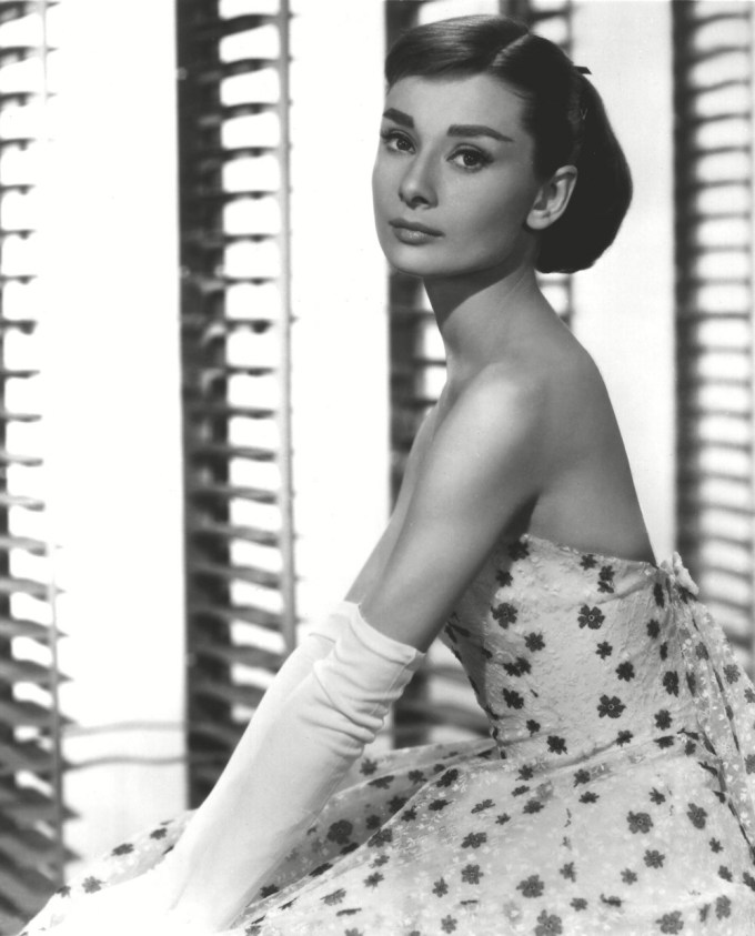 Audrey Hepburn Shows Off Her Classic Beauty