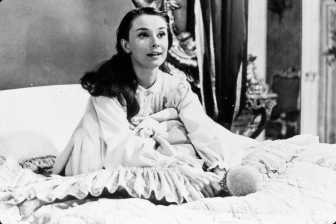 Audrey Hepburn Rocks Pajamas For ‘Roman Holiday’