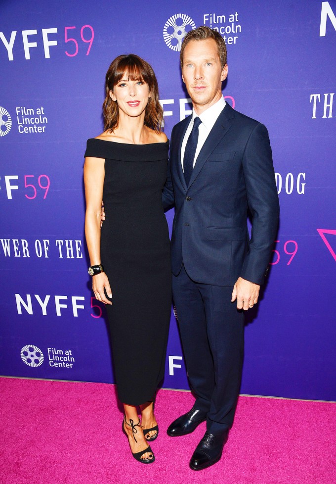 Benedict Cumberbatch & Sophie Hunter Stun At Film Premiere