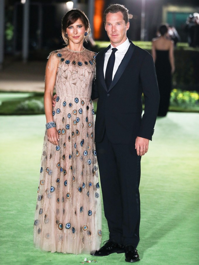 Benedict Cumberbatch & Sophie Hunter Arrive At Academy Museum Of Motion Pictures Gala