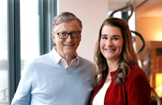 Bill and Melinda French Gates pose together in Kirkland, Wash. The divorce of Bill Gates and Melinda French Gates has been finalized. The Microsoft co-founder and his wife announced in May 2021 they were ending their 27-year marriage and on Monday, Aug. 2, a King County Superior Court judge signed the dissolution decree
Bill and Melinda Gates Divorce, Kirkland, United States - 31 Jan 2019