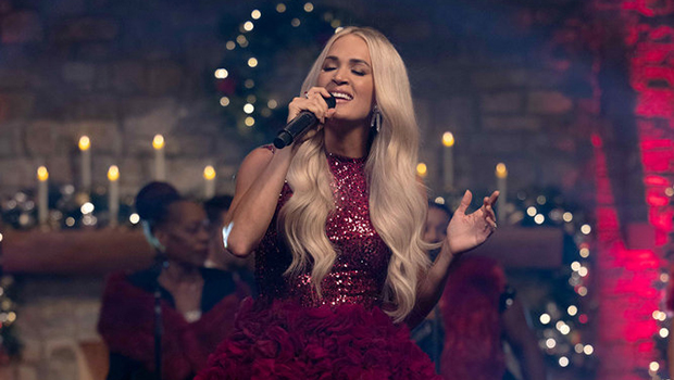Carrie Underwood Stuns In Glam Red Dress With Sequins For ‘Christmas In Rockefeller Center’.jpg