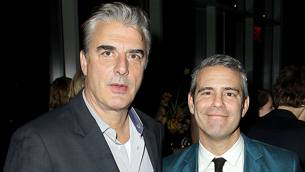 Chris Noth Plants Fake Kiss On Andy Cohen During Radio Show — Pic Hollywood Life