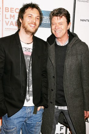 Duncan Jones and David Bowie
'Moon' Film Premiere At The Tribeca Film Festival, New York, America - 30 Apr 2009
Tribeca Film Festival premiere of Sony Pictures Classics 'Moon' . The film was directed by Duncan Jones the son of David Bowie .