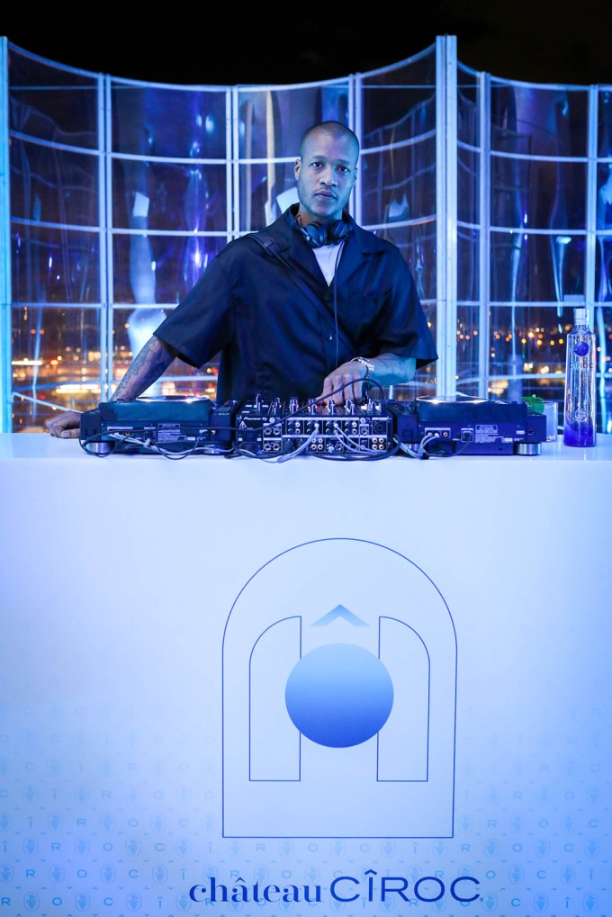 Heron Preston Spinning at Château CÎROC After-Party During Miami Art Week