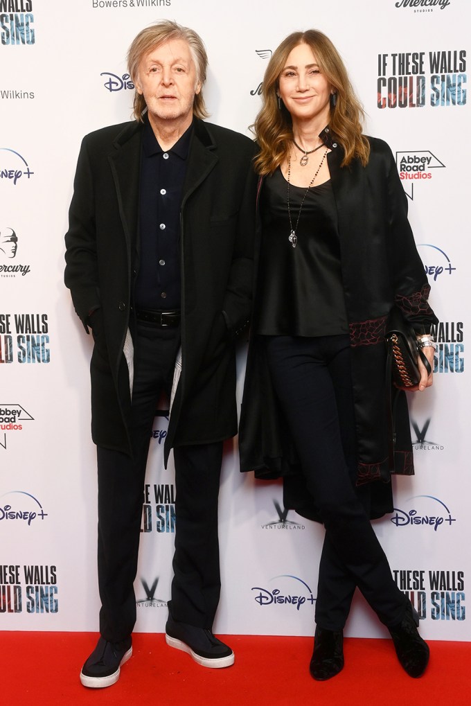 Paul McCartney & Nancy Shevell At The ‘If These Walls Could Sing’ Premiere