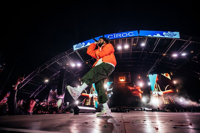 J.Cole Performs On CÎROC Stage at Rolling Loud California