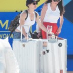 *EXCLUSIVE* Jillian Michaels and girlfriend Deshanna Marie arrive in Cancun, Mexico