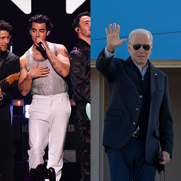 The Jonas Brothers, Joe Biden 