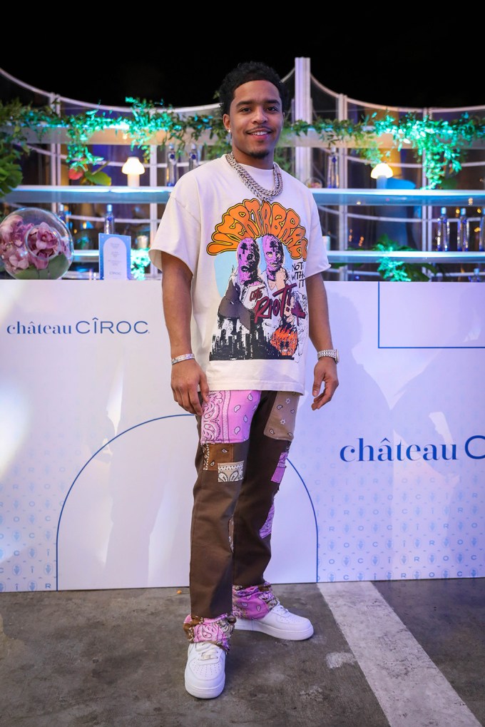 Justin Combs attending the Château CÎROC After-Party During Miami Art Week