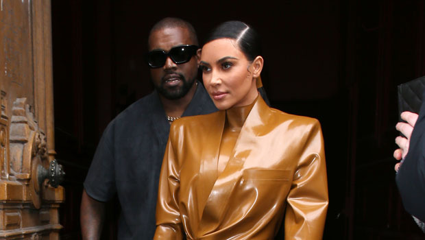 Kim Kardashian & Kanye West Reunite At Virgil Abloh's Memorial