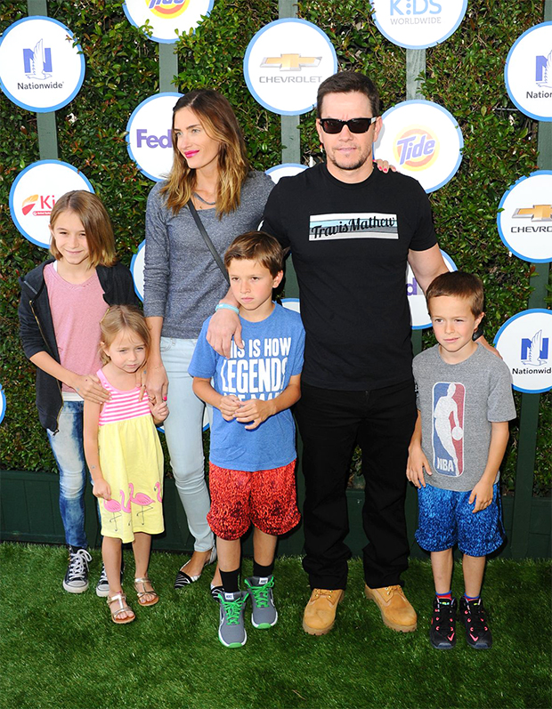 Mark Wahlberg, Wife Rhea Durham Pose with Daughter Grace and Her Horse
