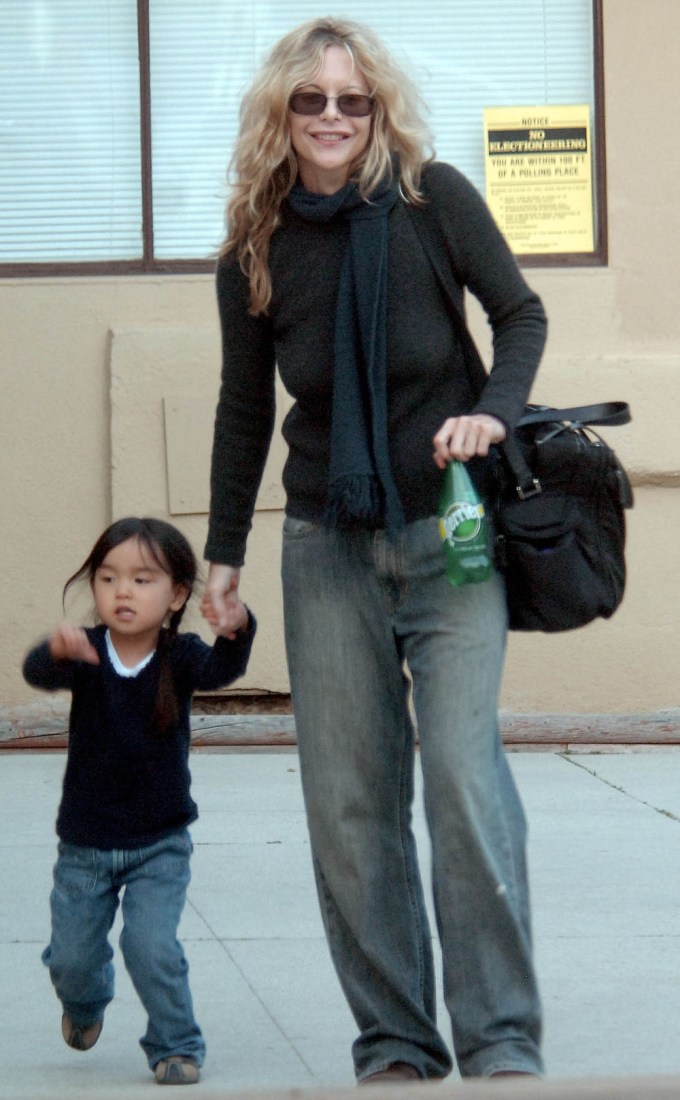 Meg Ryan & Daughter Daisy Smile While Out In Los Angeles