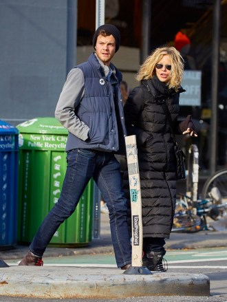 Meg Ryan spotted out and about with son Jack Quaid in NYCPictured: Meg Ryan,Jack Quaid,Meg RyanJack QuaidRef: SPL1397304 221116 NON-EXCLUSIVEPicture by: SplashNews.comSplash News and PicturesUSA: +1 310-525-5808London: +44 (0)20 8126 1009Berlin: +49 175 3764 166photodesk@splashnews.comWorld Rights
