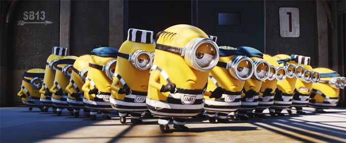 The Minions in ‘Despicable Me 3’
