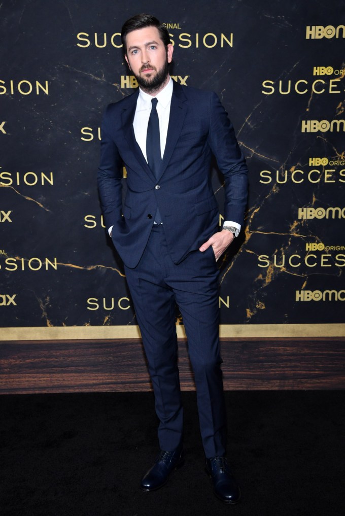 Nicholas Braun at HBO’s ‘Succession’ Season 3 premiere
