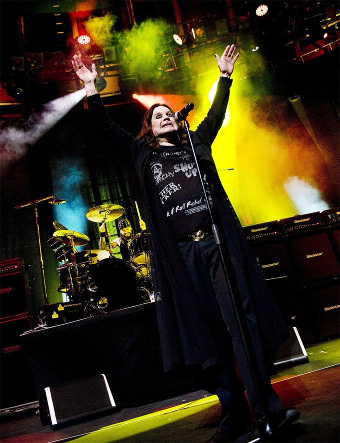 Ozzy Osbourne Entertains London in 2010