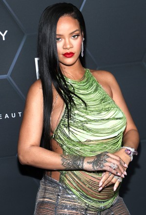 Rihanna Fenty Beauty and Fenty Skin photocall, Los Angeles, California, USA - 11 Feb 2022